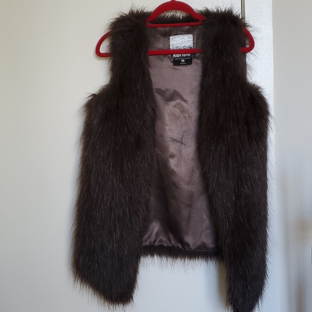Kensie Faux Fur Vest
